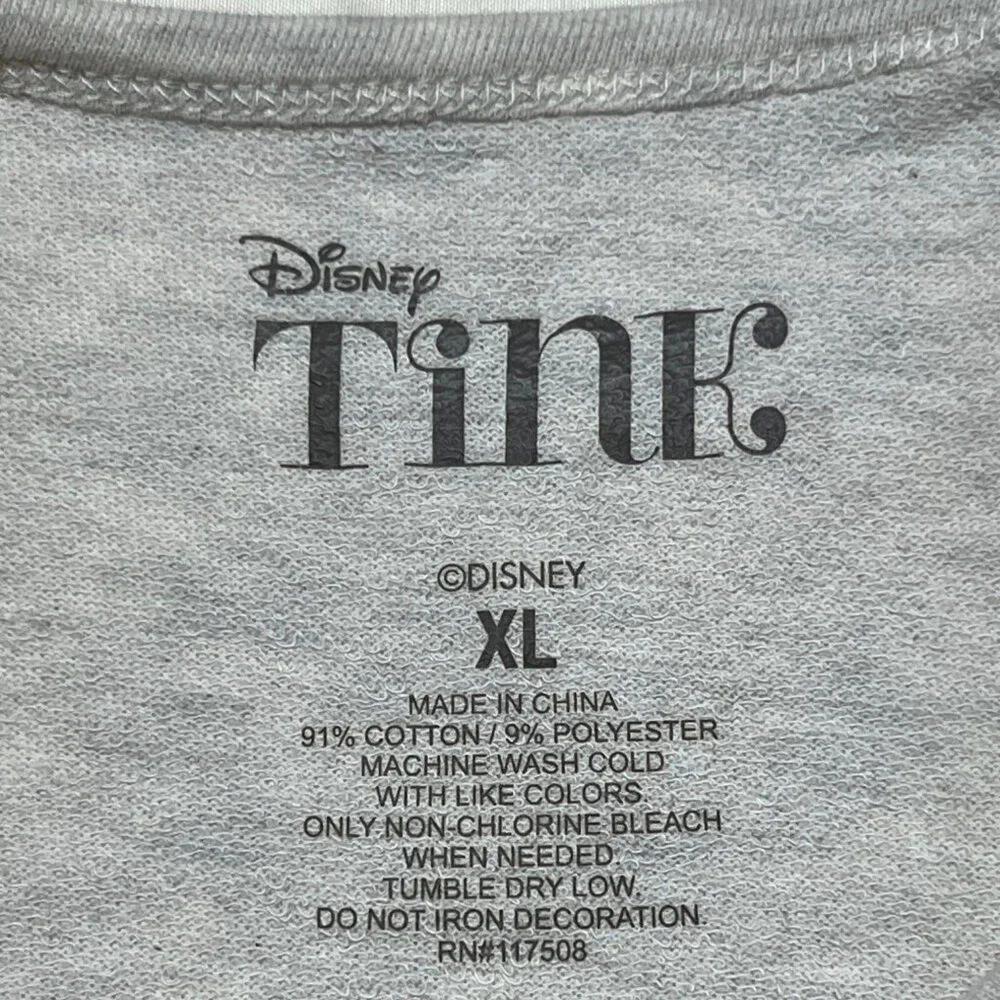 Disney Tinker Bell Top NWT – Juniors Size XL - Picture 3 of 5